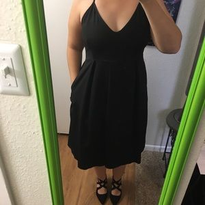 Little black skater dress WITH POCKETS